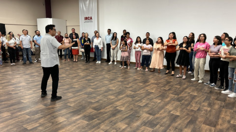 Invita Alcalde Carlos Peña Ortiz a clausura  de taller de canto con coro monumental