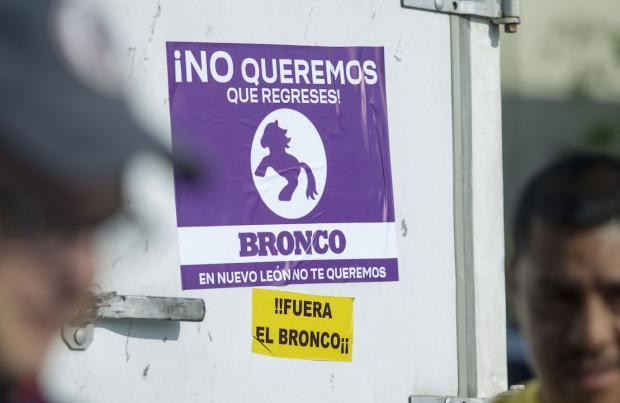 Rechazan regreso de “El Bronco” en Nuevo León