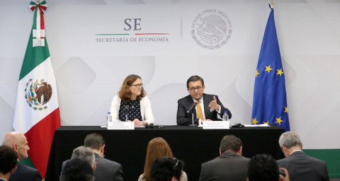 México busca actualizar esquema con la UE