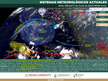 Ciclón 'Adrián' incrementa su potencial de formación