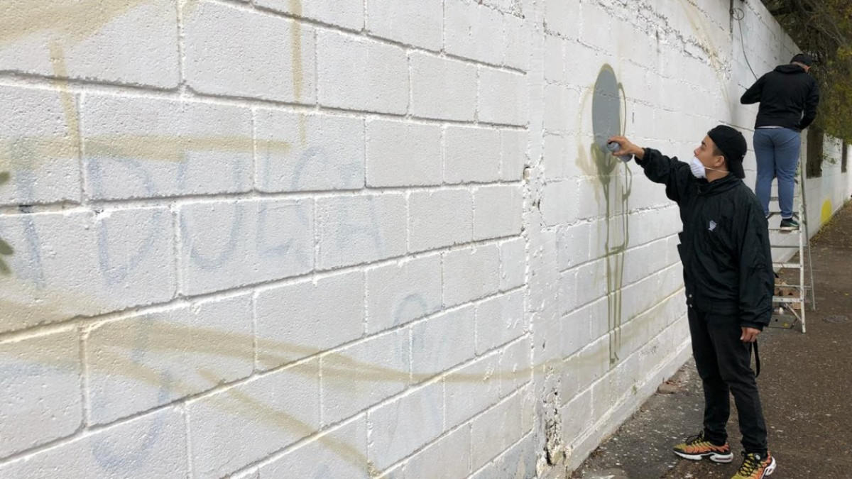 Promueven arte urbano para prevenir el delito 
