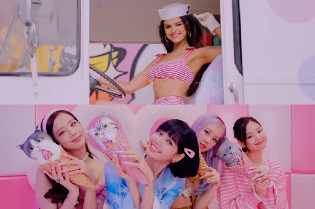 Selena Gómez y Blackpink lanzan Ice Cream y supera los 100 M de reproducciones