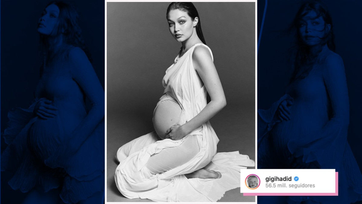 Gigi Hadid presume su pancita de embarazo