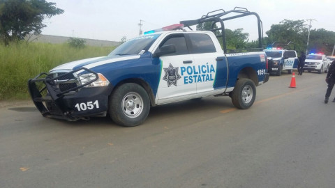 Choca patrulla de reciente modelo en Altamira.