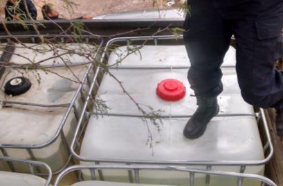 Asegura PGR en Río Bravo 4 mil litros de hidrocarburo 