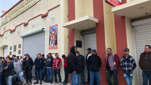 Paran labores obreros del sindicato SITPME 