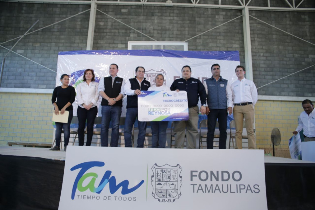 Unidos por Reynosa entregó más de 9 MDP en créditos
