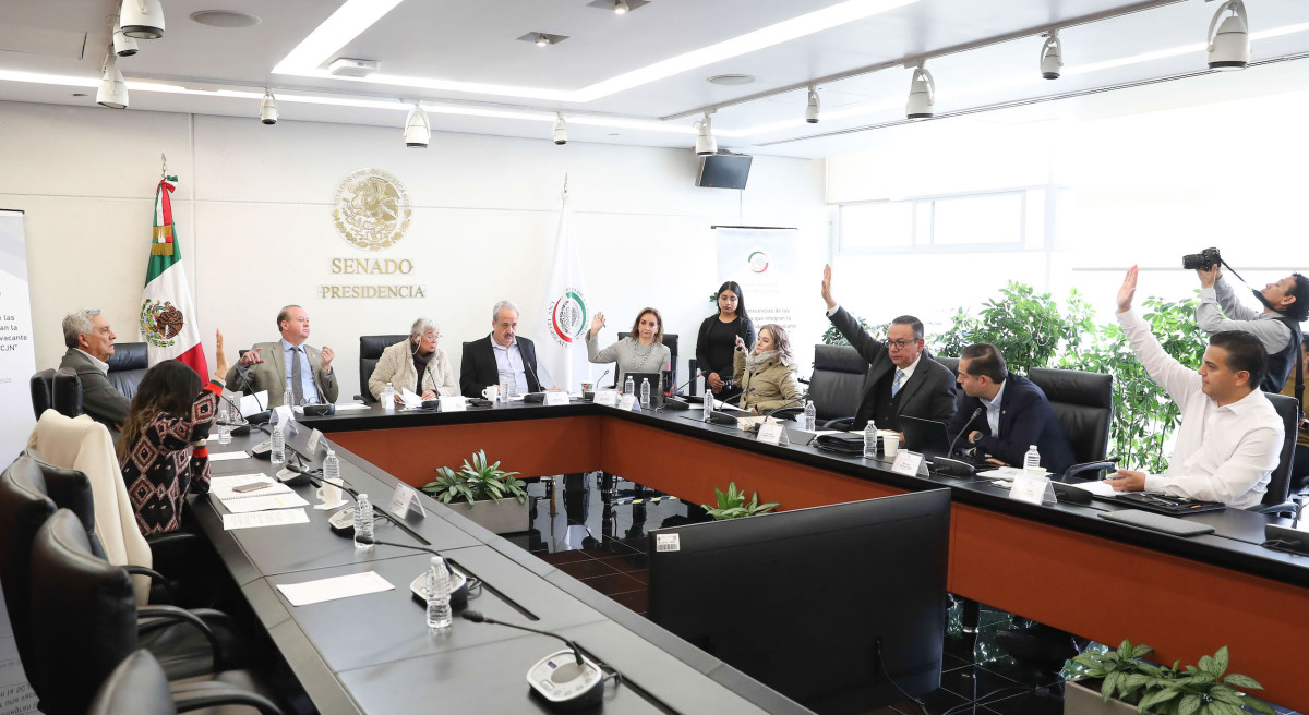 Aprueba Comisión de Justicia dictamen de idoneidad de las tres aspirantes a cubrir vacante en SCJN