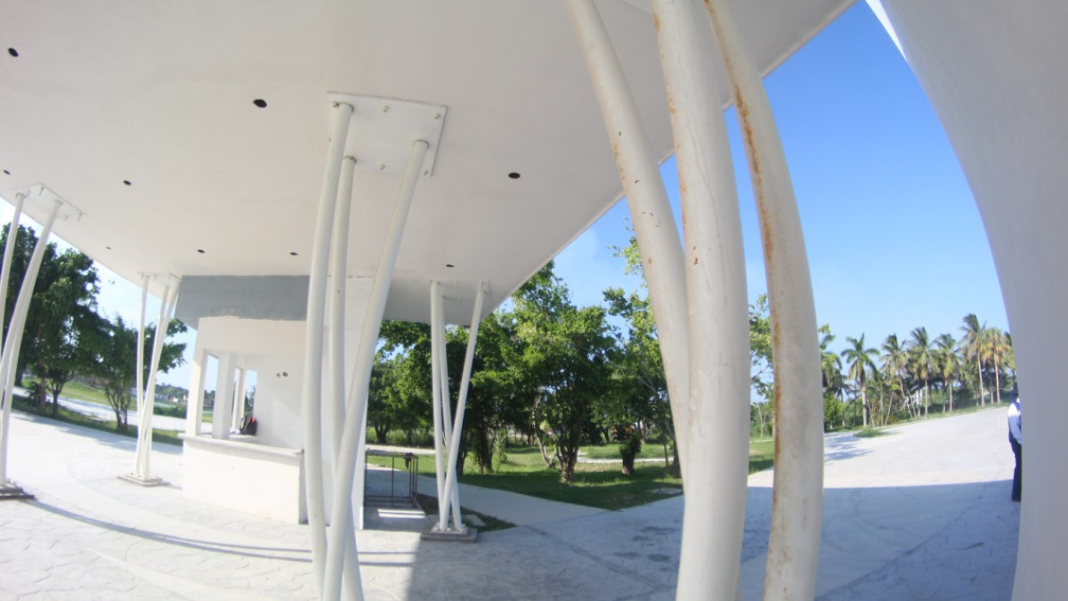 Avanzan con fuerza trabajos del Parque Laguna  Nuevo Amanecer