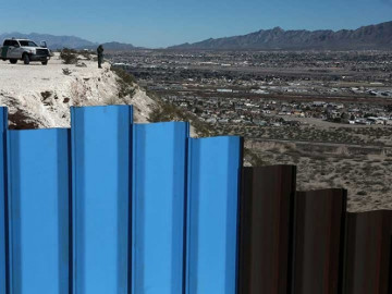 Más de mil kilómetros serán vallados en la frontera con México 