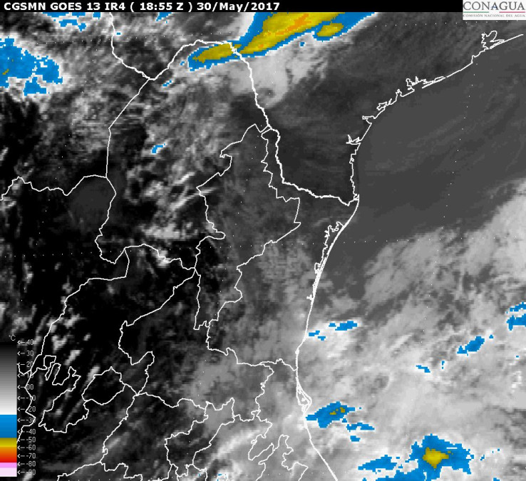 Tormentas intensas para Tamaulipas este martes