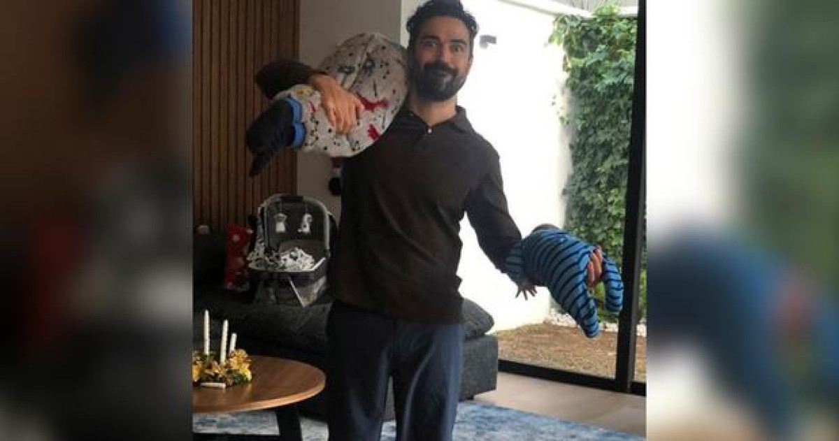 Poncho Herrera es padre por segunda vez