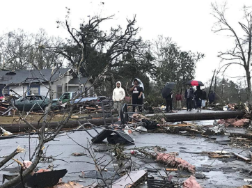 Tornados en Misisipi dejan 3 muertos y daños materiales