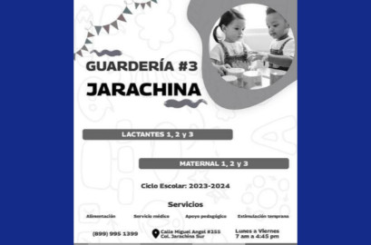 Guardería 3 del DIF Reynosa ofrece servicios a niñas y niños