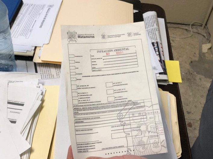 Aplicaran infracciones ambientales en Matamoros 