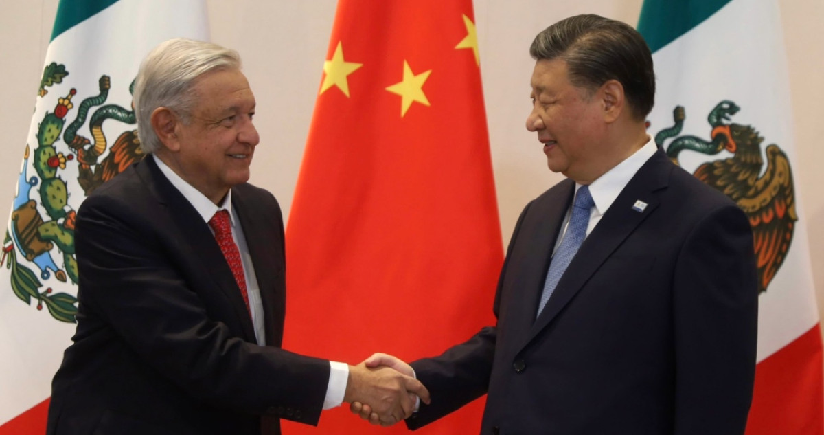 Llega AMLO a encuentro bilateral con Xi Jinping