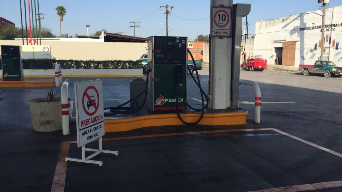 Cierran 189 gasolineras en Reynosa, Río Bravo y Matamoros