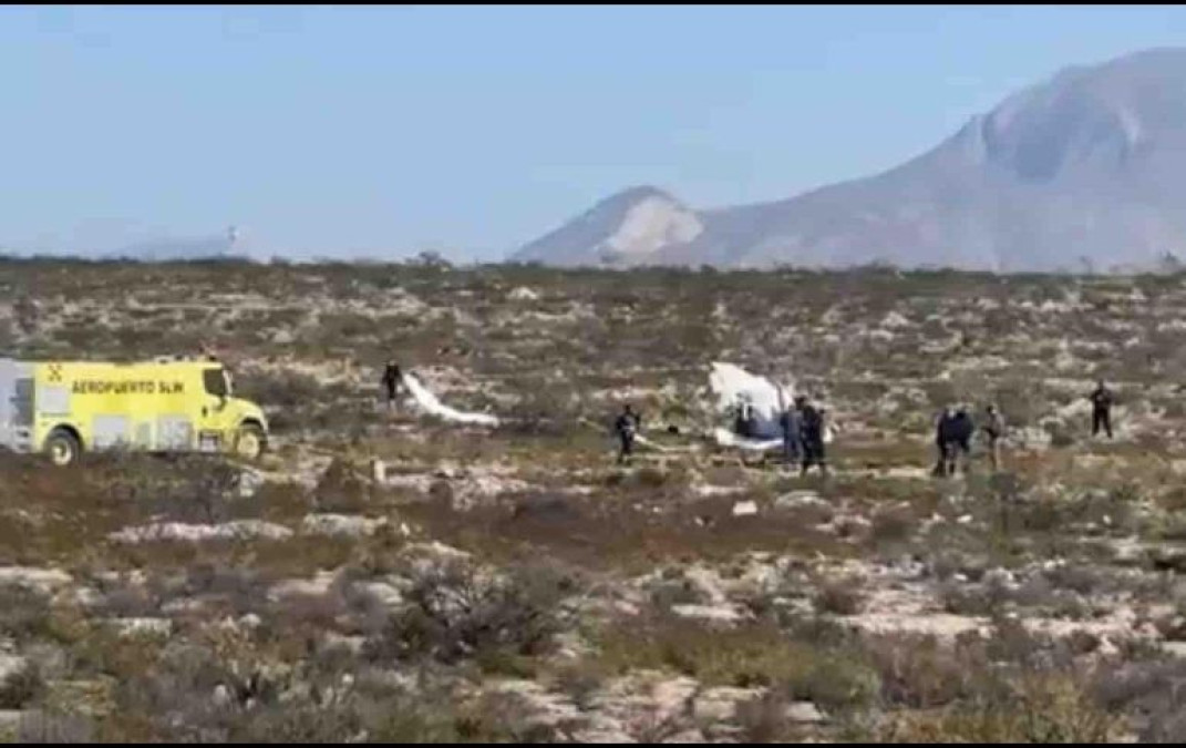 Cae avioneta en Ramos Arizpe, Coahuila; reportan al menos cuatro muertos