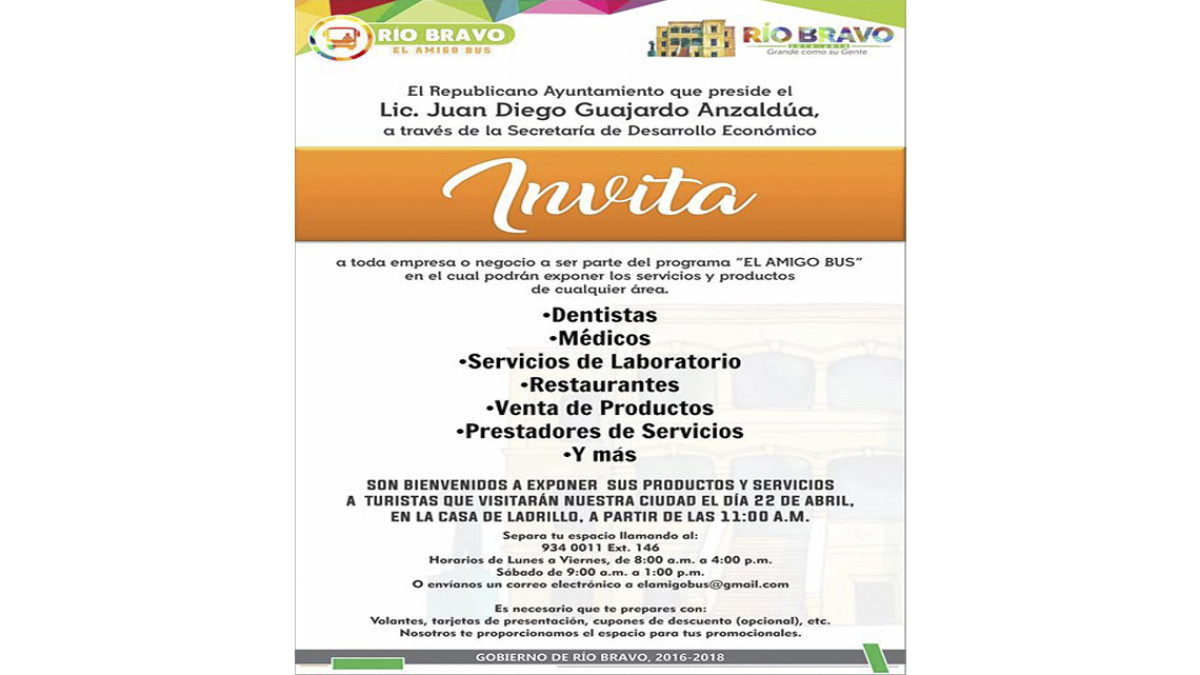 Realizarán “El Amigo Bus”