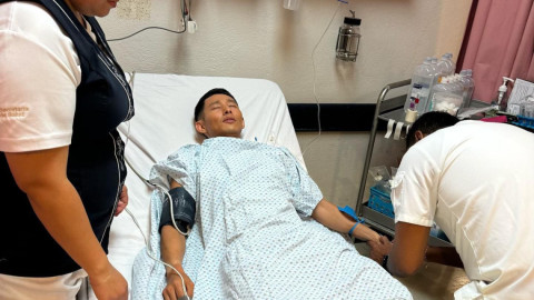 Arranca en Reynosa Fujiyama reto de 3mil km hasta Honduras; sufre deshidratación 