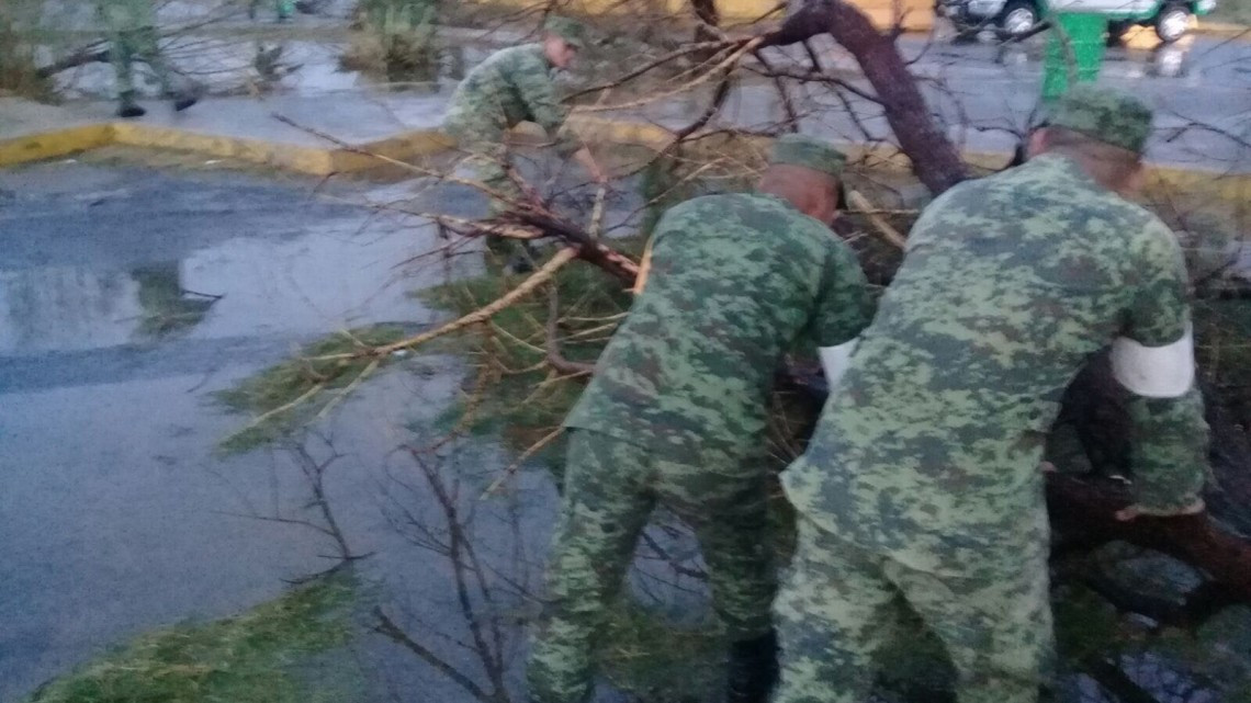 Ejército apoya a población tras devastador tornado