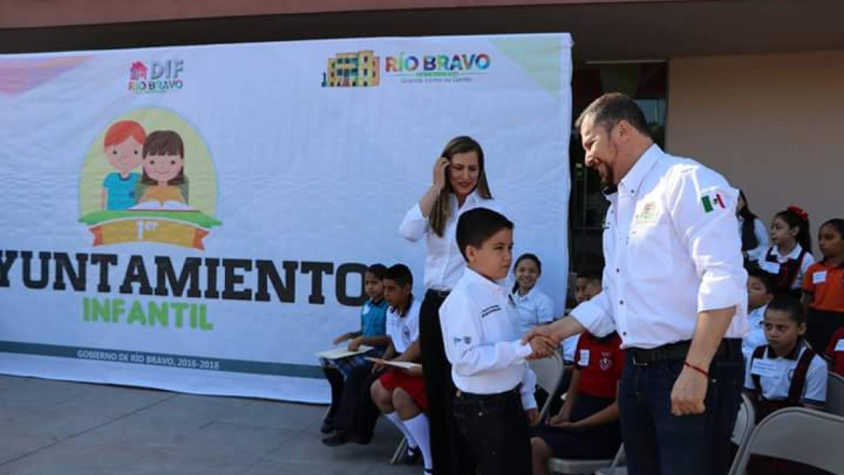 Primer Ayuntamiento Infantil en la Ciudad de Río Bravo