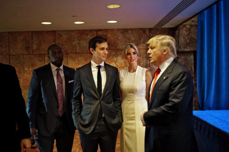 Nombrará Trump a yerno como principal asesor en la Casa Blanca