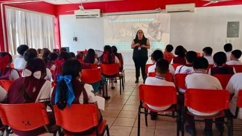 Promueve Gobierno de Nuevo Laredo entornos escolares seguros y libres de acoso con campaña permanente Anti Bullying