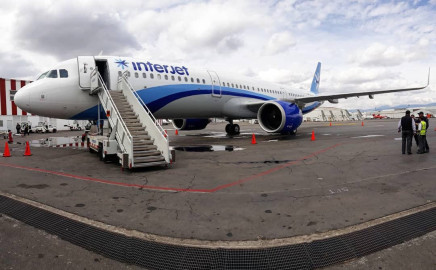Interjet cuenta con primer avión Airbus A321neo