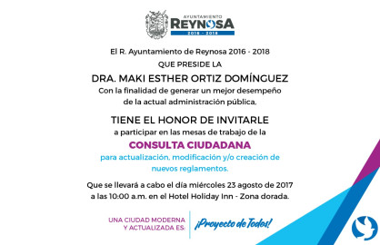 Gobierno de Maki Ortiz efectuará Consulta Ciudadana