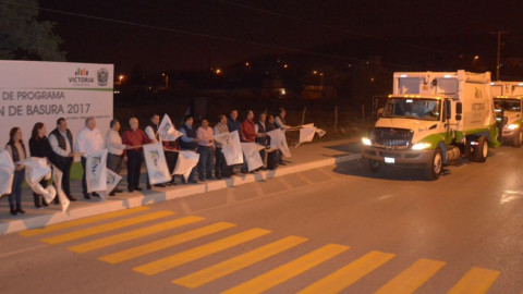 Inicia nuevo modelo de recolección de basura en ciudad Victoria