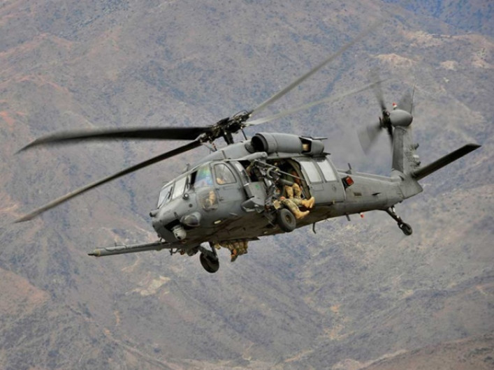 Helicóptero estadounidense se estrella, no hay sobrevivientes