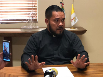 Inician oraciones por eterno descanso del padre José Martín Guzmán 