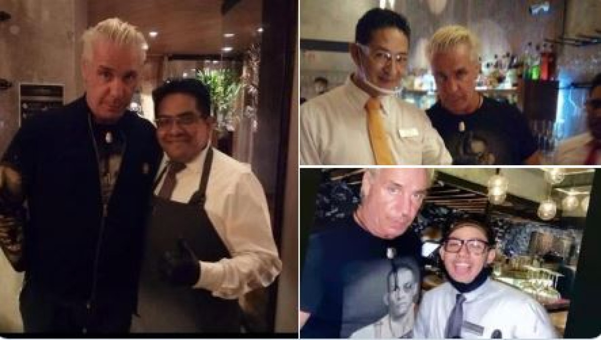 Vocalista de Rammstein es captado en Cancún