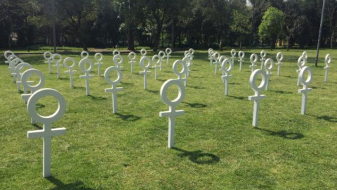 ONU inaugura en México exposición artística contra feminicidios 