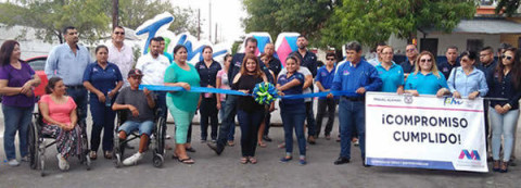 Realiza Rosy Corro la entrega de obras de pavimentación 
