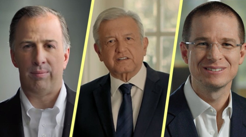 Coinciden candidatos en primeros spots en atacar a la corrupción