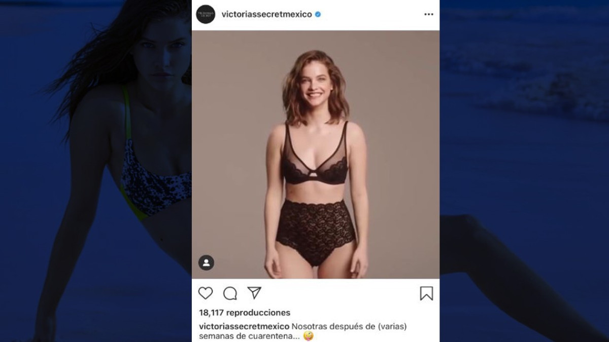 Victoria’s Secret se burla del sobrepeso con foto de Barbara Palvin 