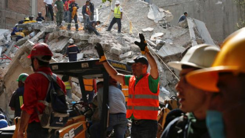 Reanudan labores de recate en CDMX