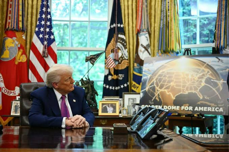 Trump anuncia ‘Cúpula Dorada’ para proteger EU de misiles; costará 175 mil millones de dólares