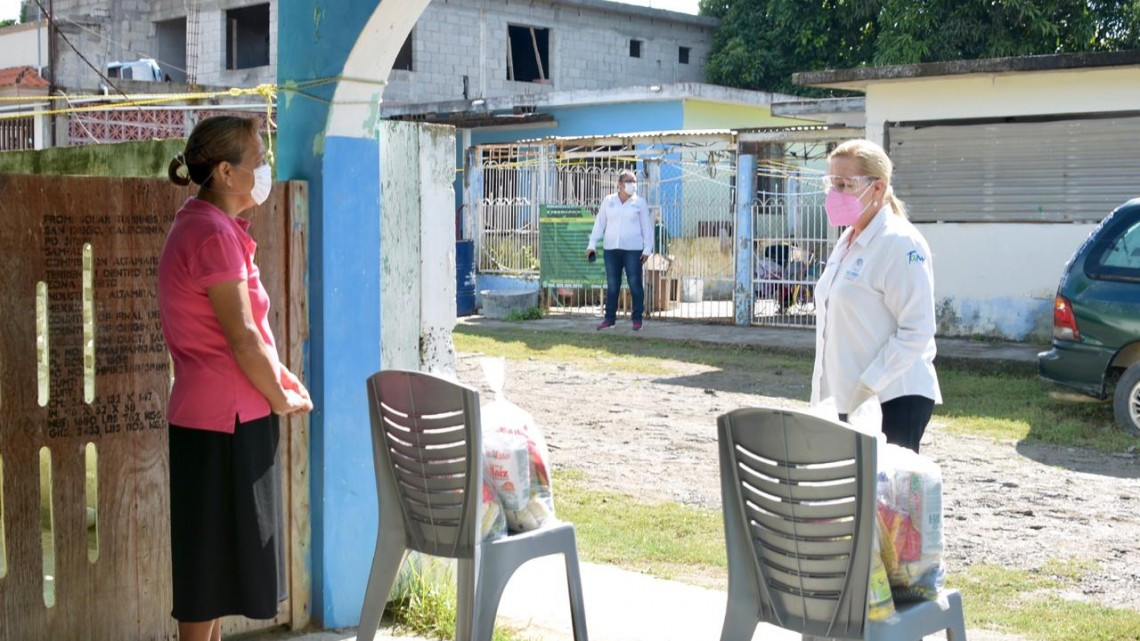 Apoya Gobierno de Alma Laura Amparán a los adultos mayores ante pandemia