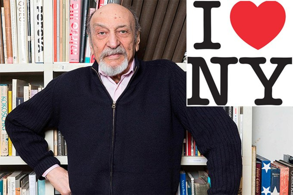 Fallece Milton Glaser, diseñador del mítico logo de “I Love New York”