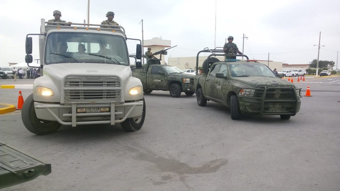 Arranca operativo de seguridad de semana santa en la playa Bagdad de Matamoros