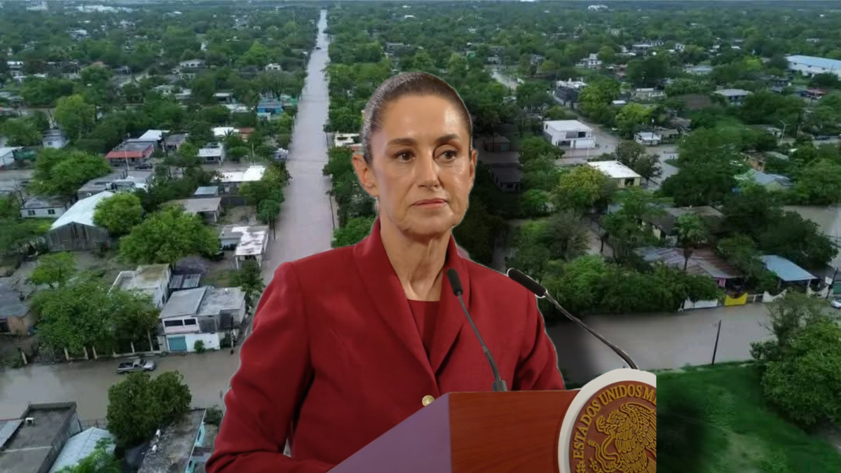 Sheinbaum visitará zonas afectadas por la tormenta “Barry” en Tamaulipas
