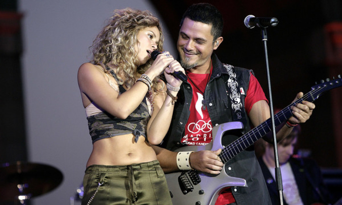 Filtran videos privados de Shakira y Alejandro Sanz "coqueteando"