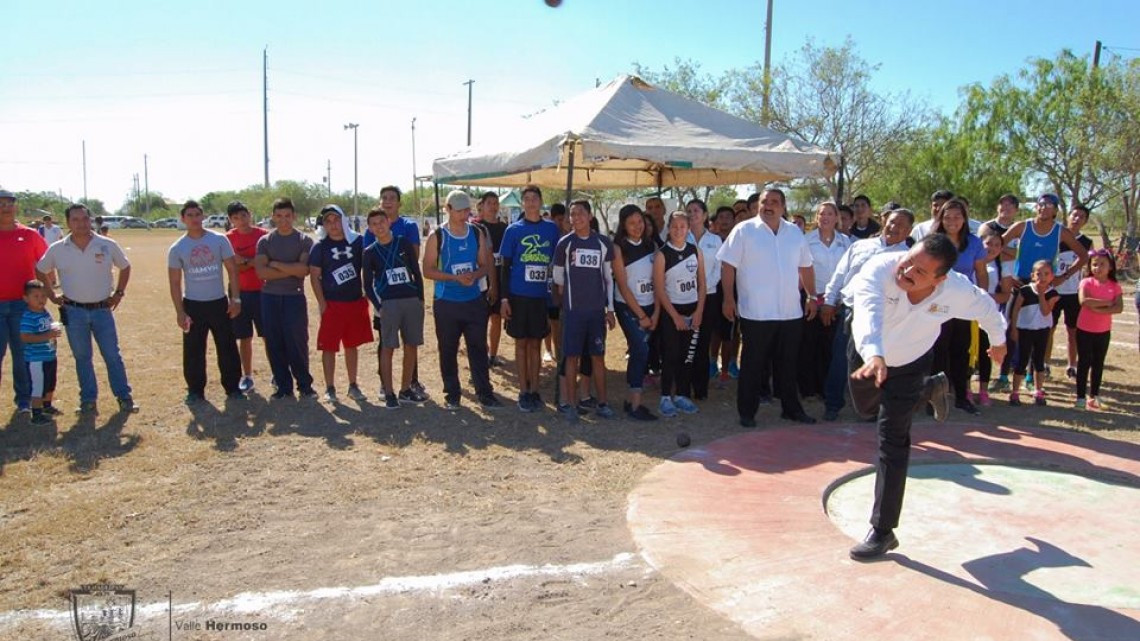 Realizan en VH primer evento de Pista y Campo 2017