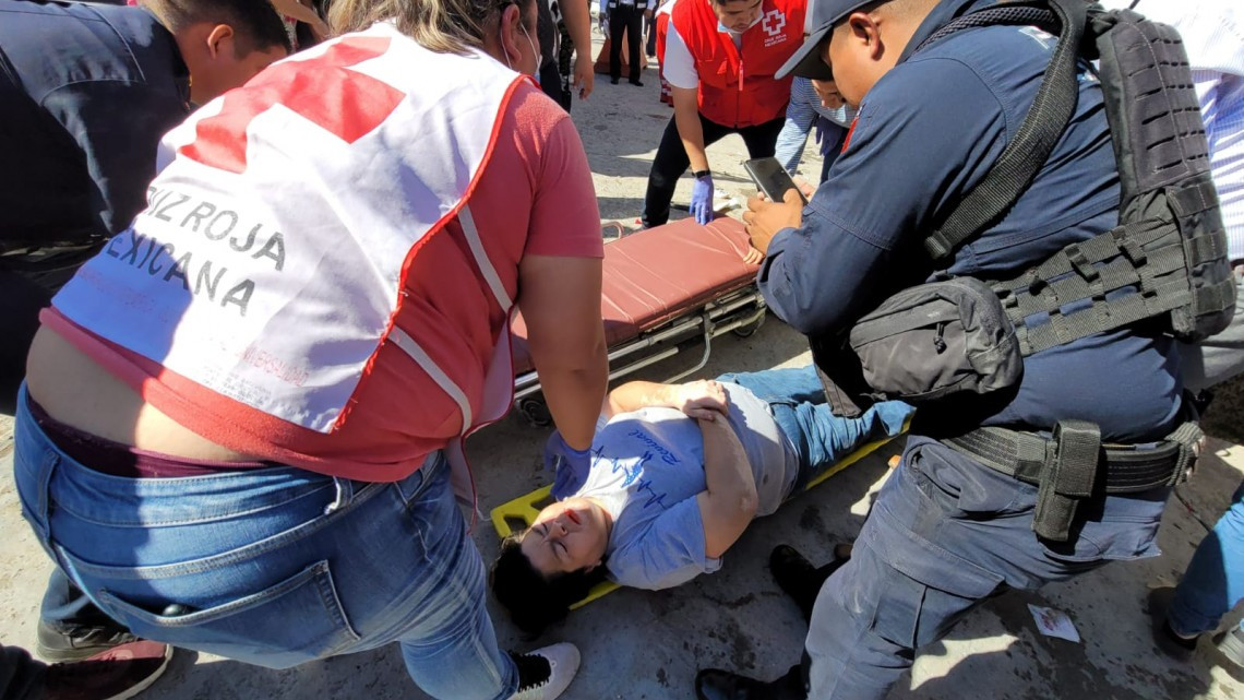 Atropellan a adultos mayores en Río Bravo; reportan 24 lesionados y un detenido 