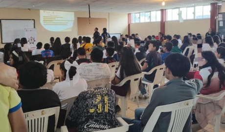 Previenen conductas violentas y adicciones en estudiantes de la frontera