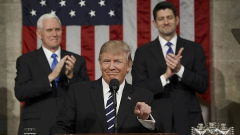 Refrenda Trump política ante Congreso estadounidense