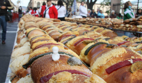 Partirán Rosca de Reyes para 250 mil personas el 5 de enero en Zócalo de la CDMX